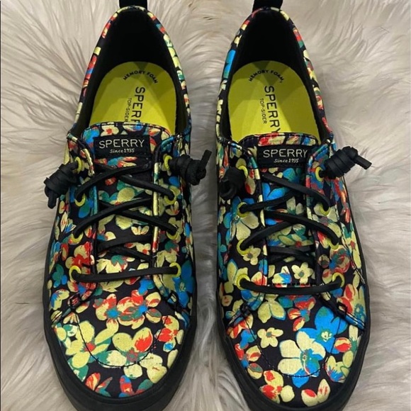 Sperry Crest Vibe Floral shoes - Picture 2 of 6